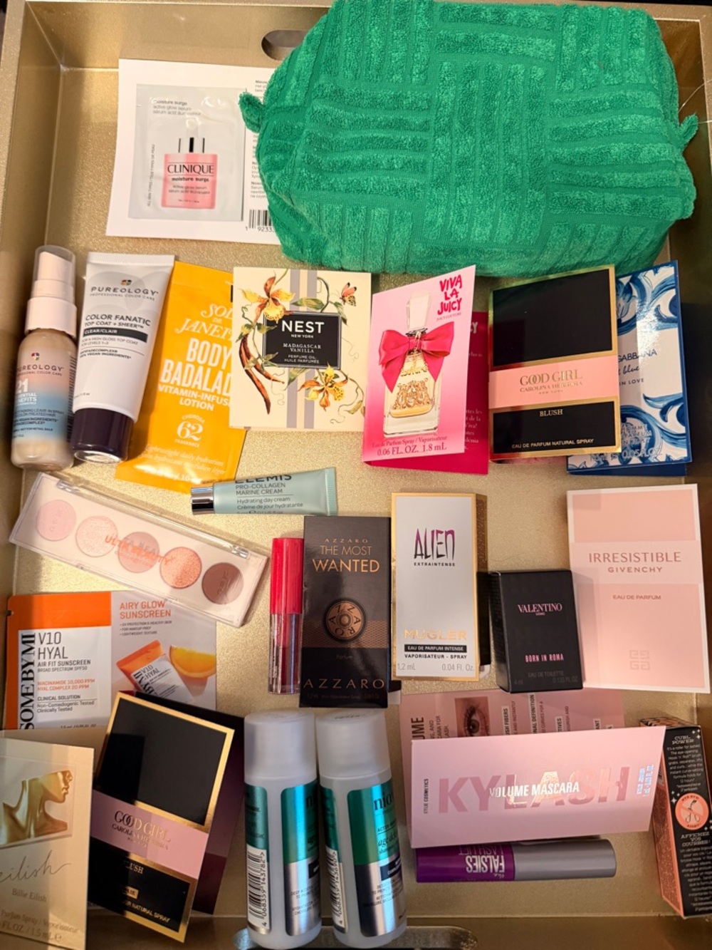 24 Piece Travel and Sample size Beauty Bundle
